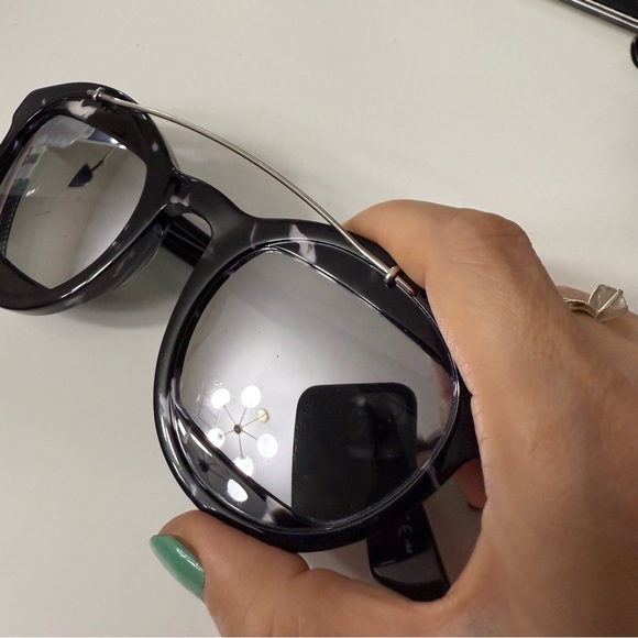 Christian Dior Acetate Mania 1 Sunglasses Black mirror - Picture 9 of 10